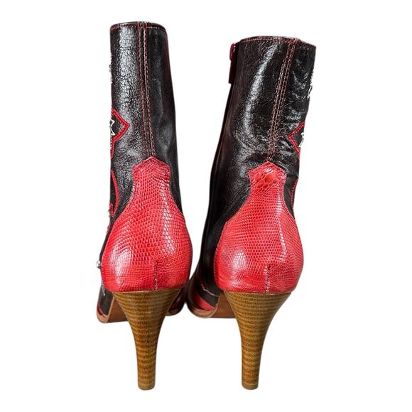 Camila Ted And Black Leather Boots 6.5 - Picture 6 of 8